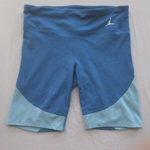 Jordan Women's Two-Tone Blue Bike Shorts